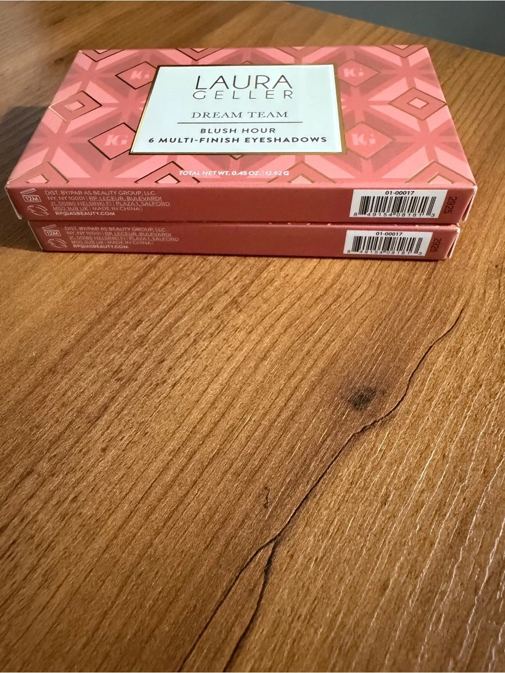 Laura Geller Dream Team 6-Shade Eyeshadow Palette in Blush Hour - BNIB